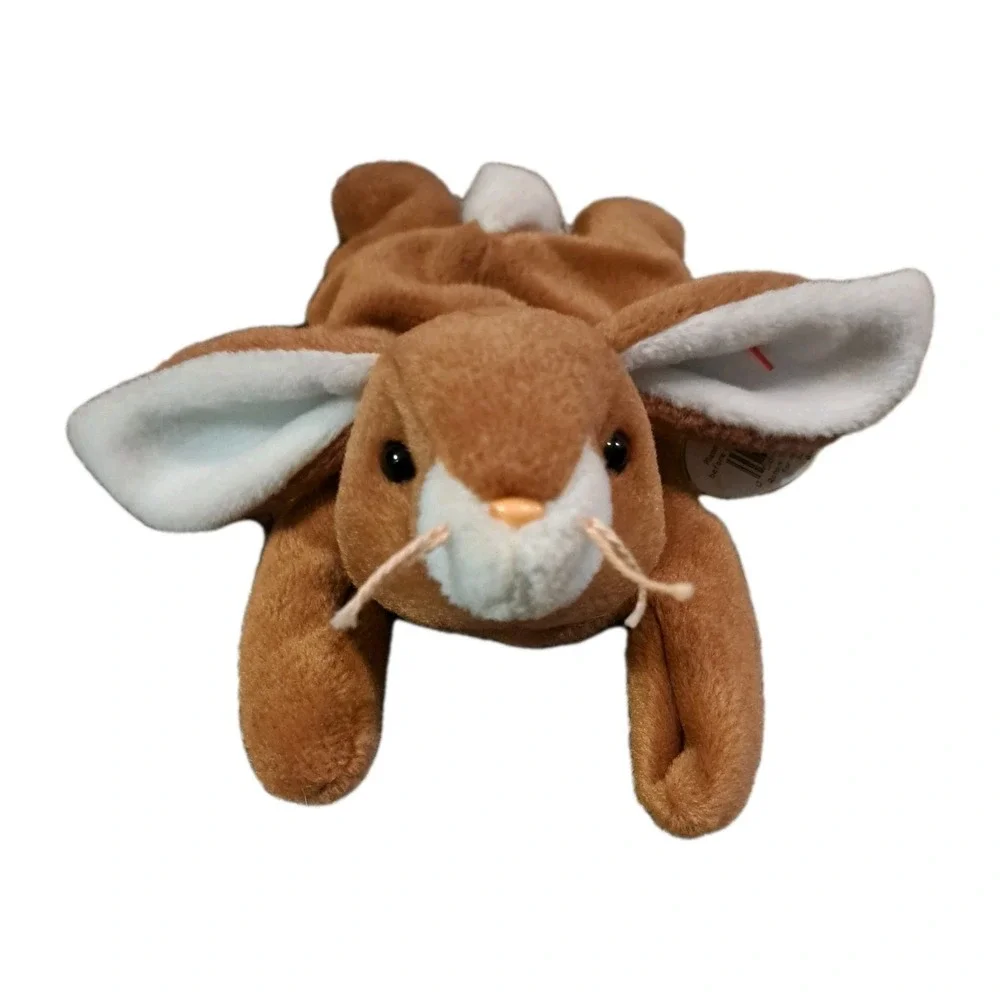 1995 Retired Ty Beanie Baby Plush – Ears the Rabbit